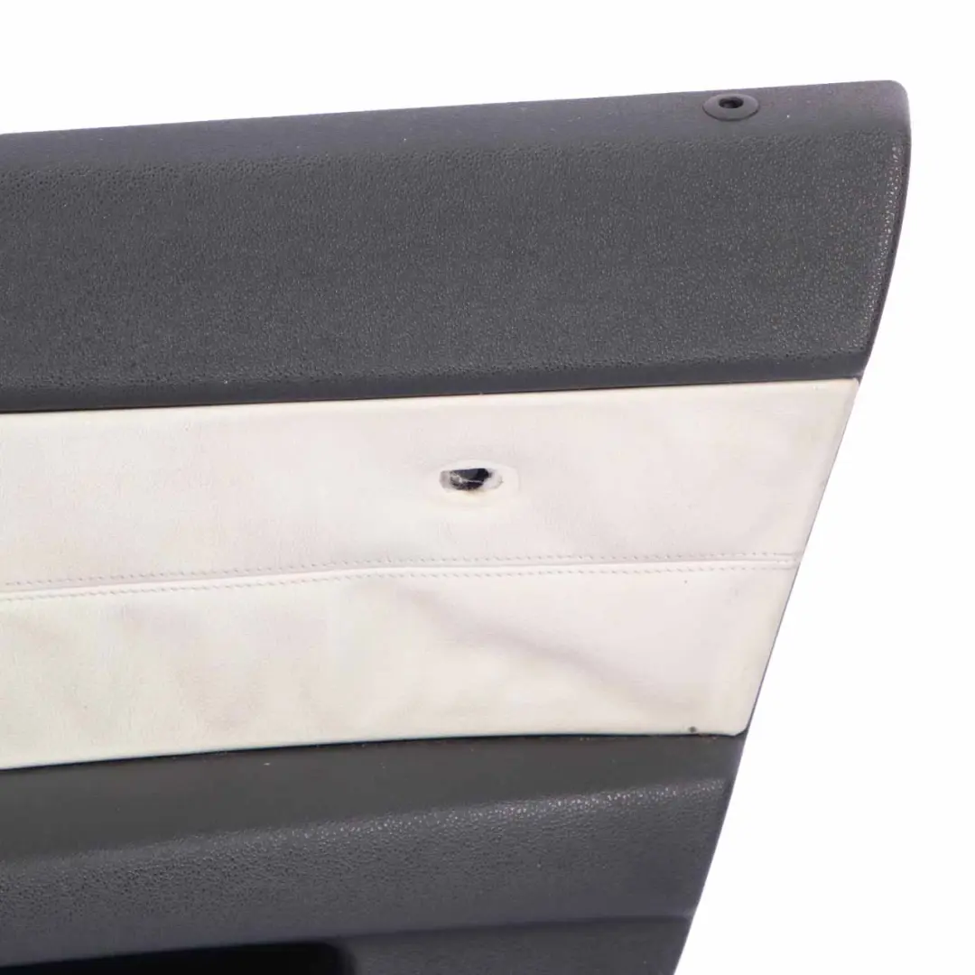 BMW Z4 Series E85 E86 Front Right O/S Door Card Leather Pearl Grey Trim Panel