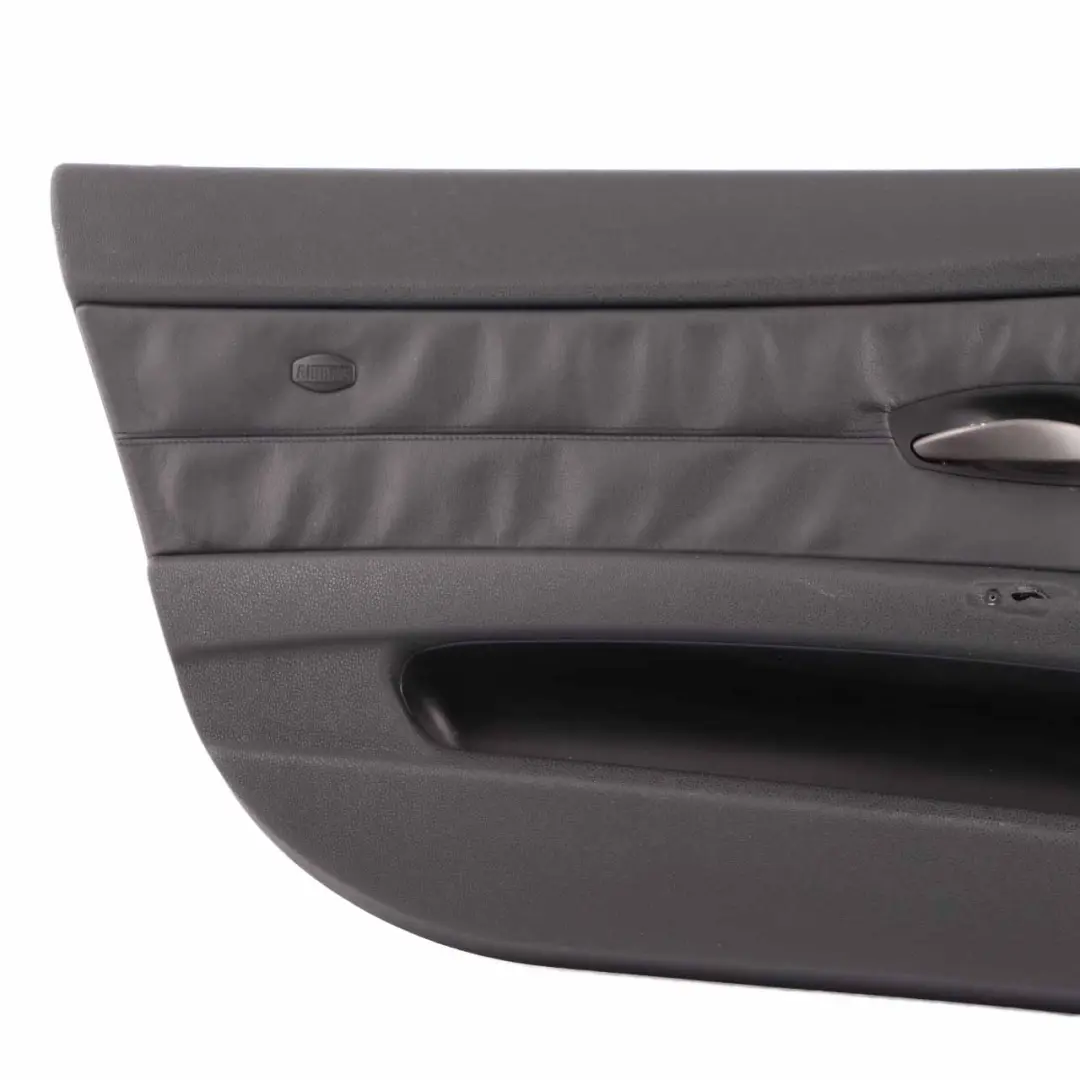 BMW Z4 E85 Door Card Front Left N/S Door Lining Trim Panel Black Leather