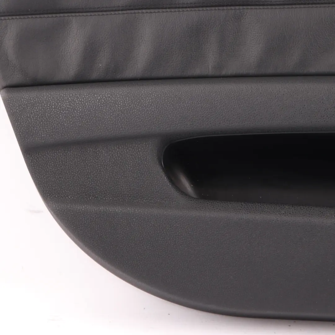 BMW Z4 E85 Door Card Front Left N/S Door Lining Trim Panel Black Leather