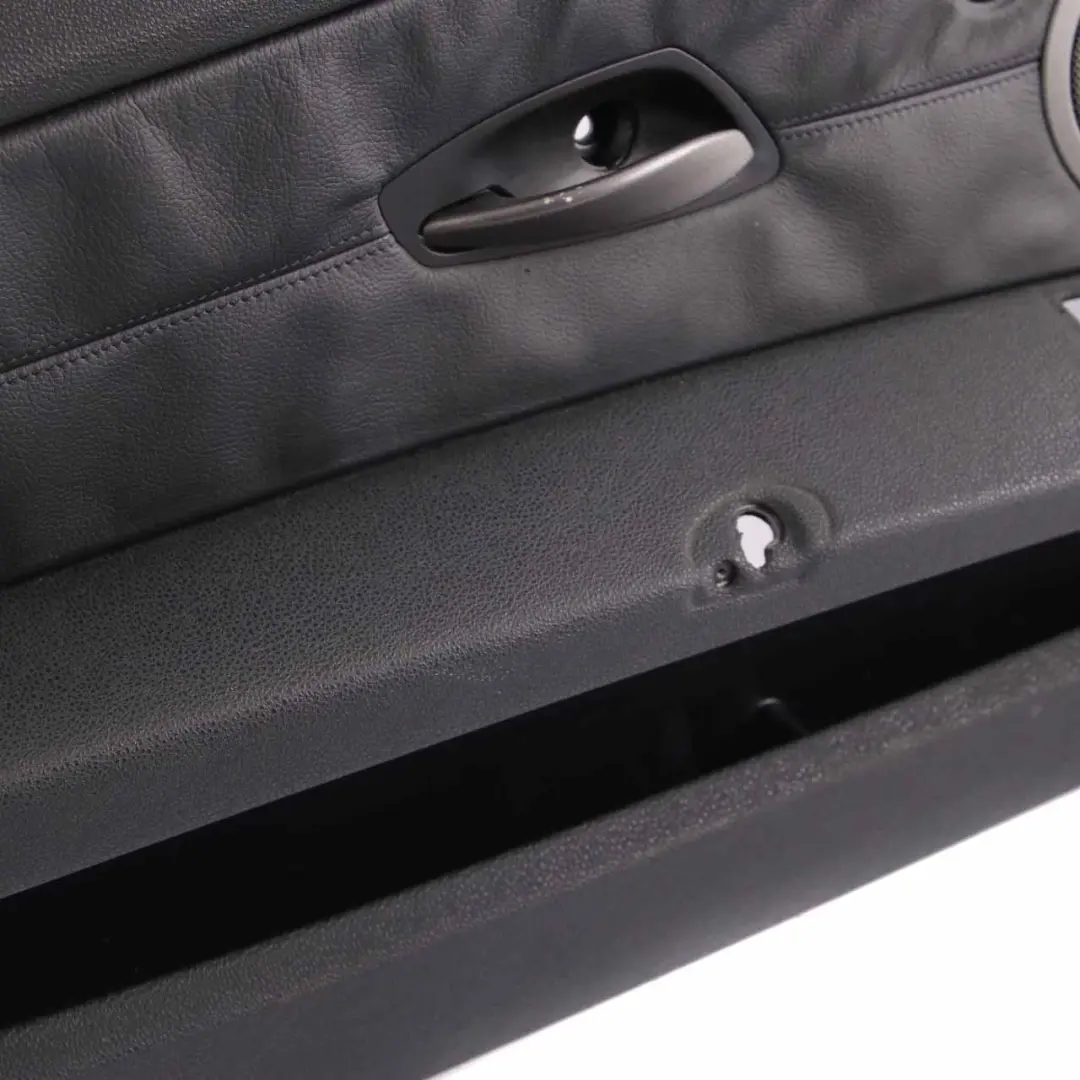 BMW Z4 E85 Door Card Front Left N/S Door Lining Trim Panel Black Leather