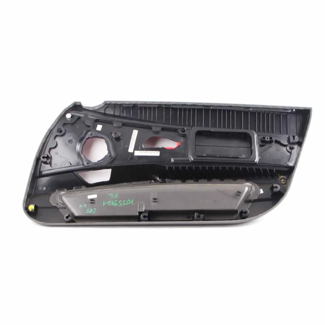 BMW Z4 E85 Door Card Front Left N/S Door Cover Leather Grey Red Trim Panel