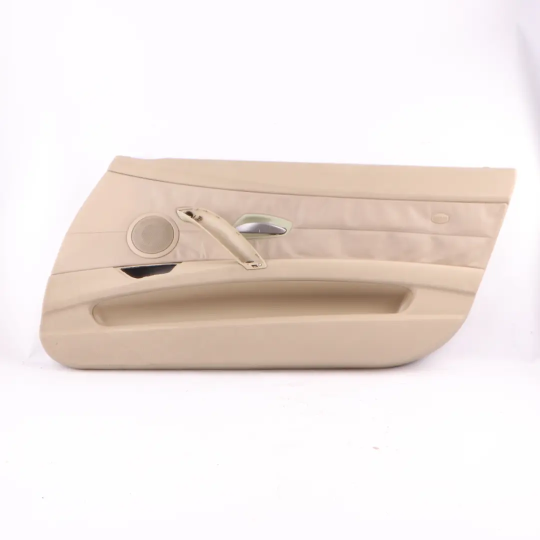 BMW Z4 Series E85 E86 Front Right O/S Door Card Lining Leather Beige Trim Panel