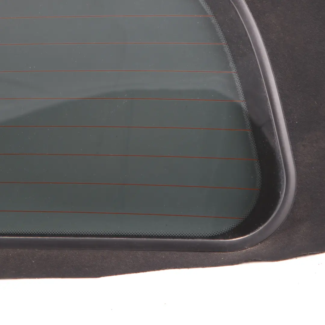 Rear Window Glass BMW Z4 E85 Roadster Folding Top Glazing Window Green AS2