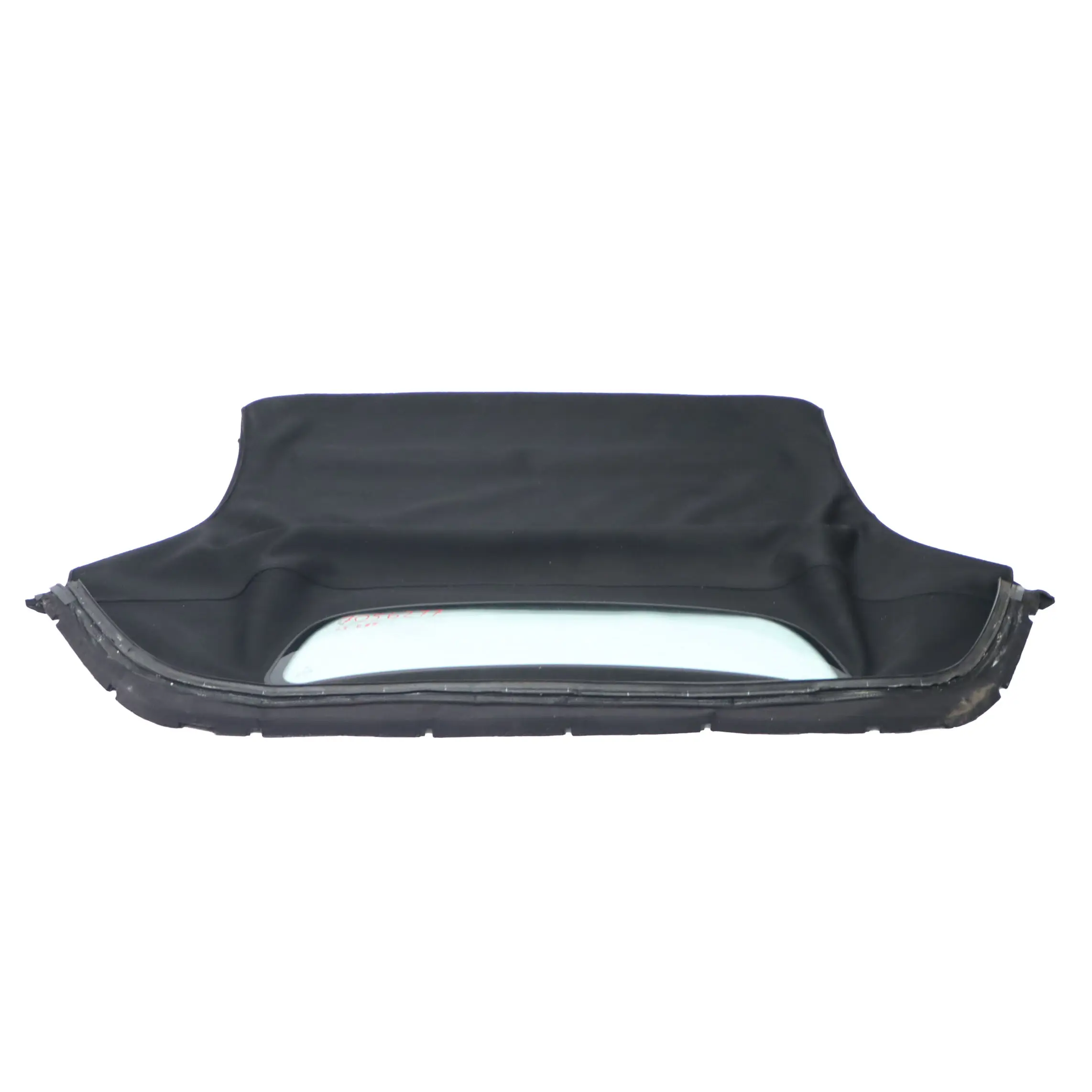 BMW Z4 E85 Convertible Folding Soft Top Roof Black Cover Rear Window Glass AS2