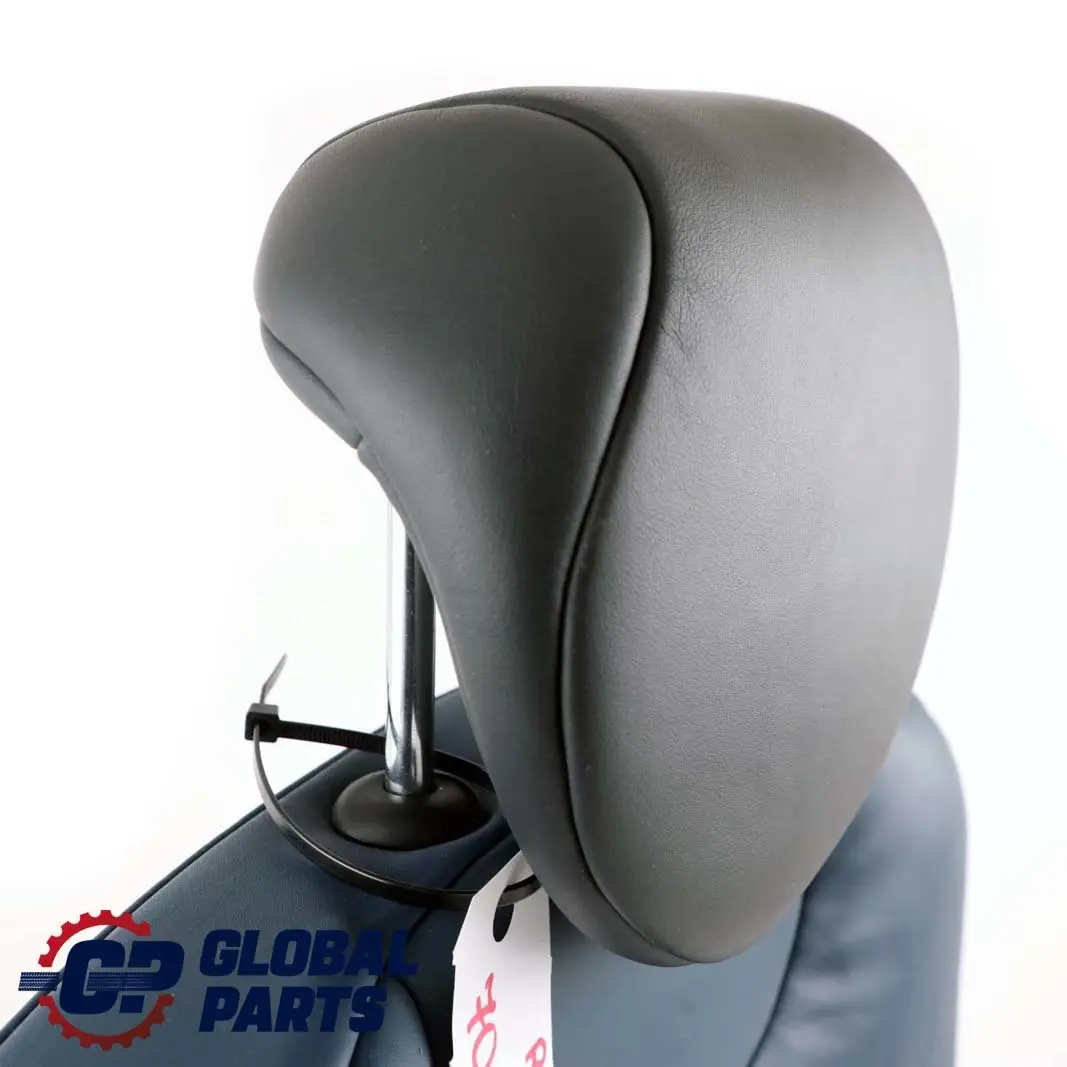 BMW Mini R53 Cooper S Rear Seat Left N/S Backrest Leather Gravity Lapis Blue