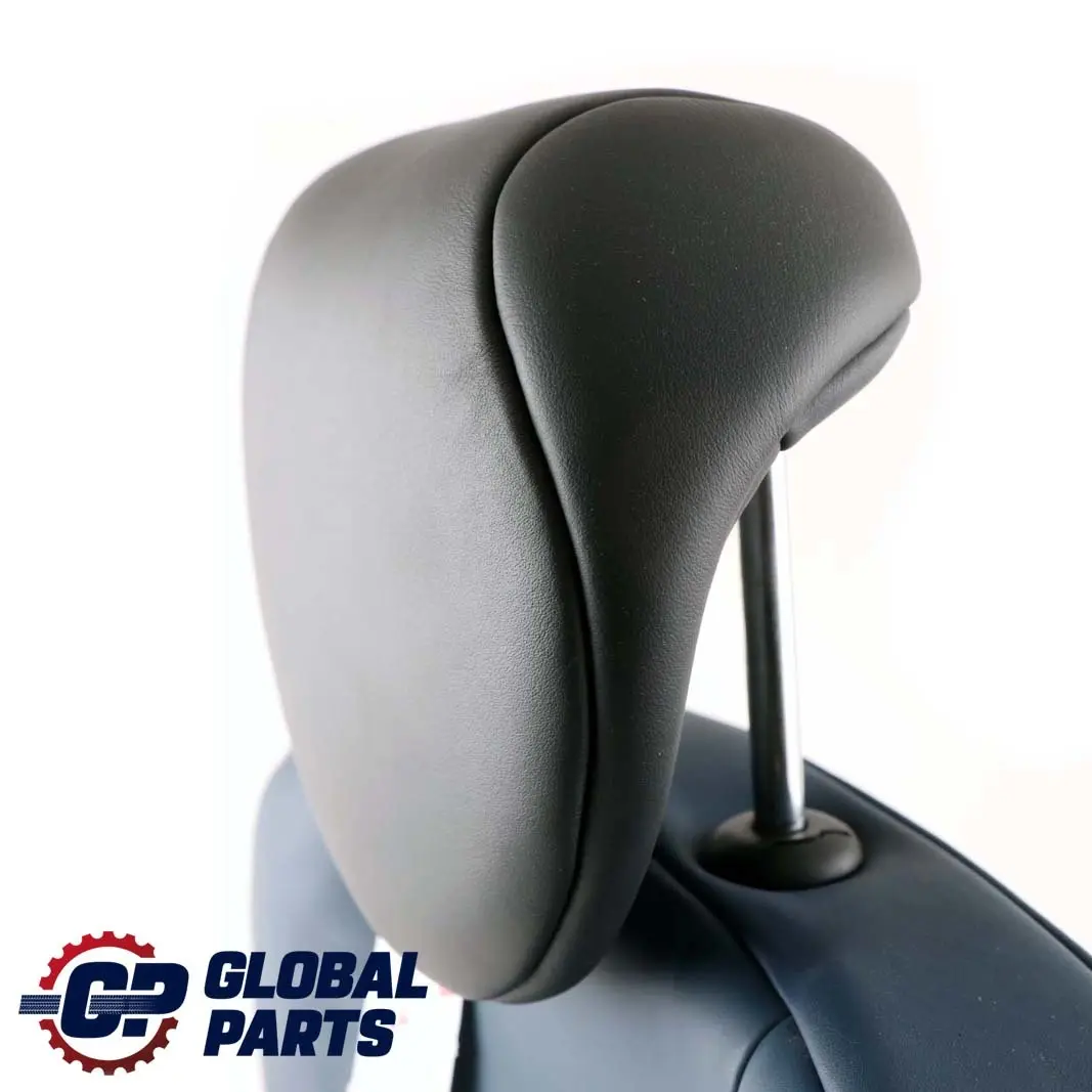 BMW Mini R53 Cooper S Rear Seat Left N/S Backrest Leather Gravity Lapis Blue