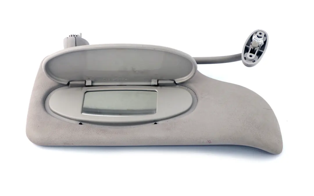 Mini Cooper R50 R53 Sun Visor With Mirror Right O/S Horizon Grey