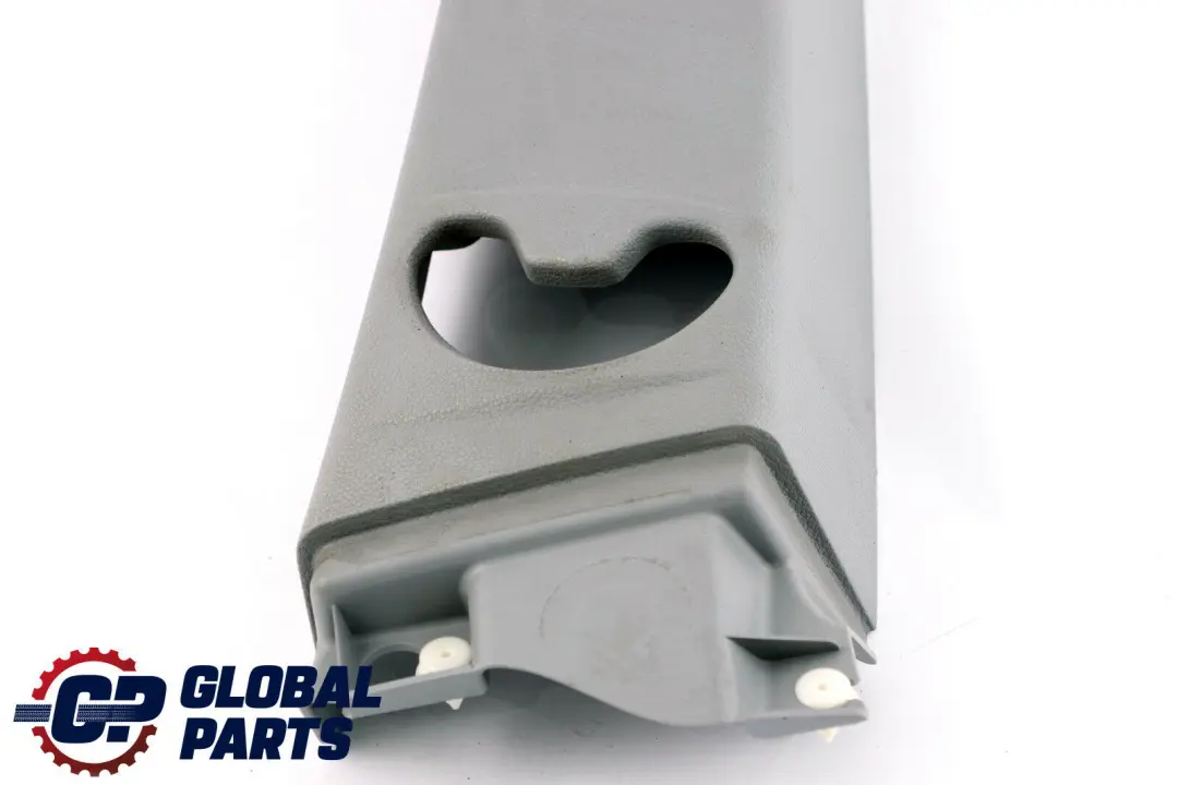 BMW E81 Tapa Columna Pilar B Derecha Alaska Gris Grau 7058334