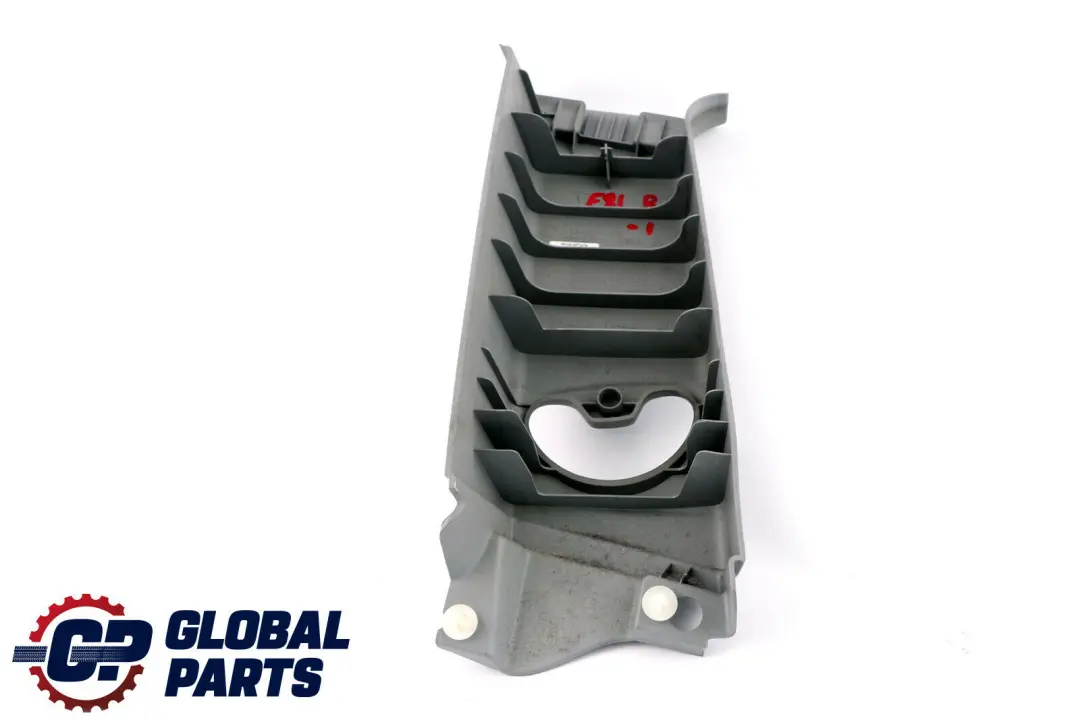 BMW E81 Tapa Columna Pilar B Derecha Alaska Gris Grau 7058334