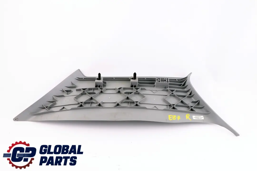 BMW E87 Tapa Columna C Derecha Alaska Gris Grau 7058340