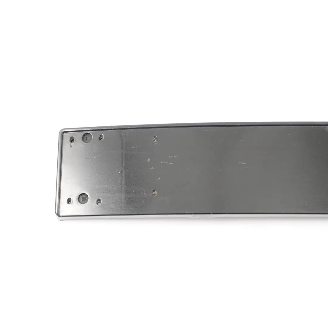 BMW E90 E91 Licence Number Plate Base Front Bumper Black Sapphire 475 8041180