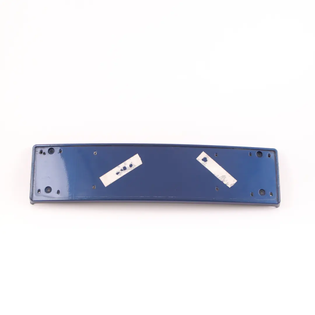 Licence Plate BMW E90 E91 Front Bumper Base Le Mans Blau Blue 381 8041180