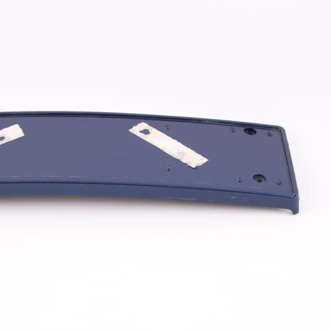 Licence Plate BMW E90 E91 Front Bumper Base Le Mans Blau Blue 381 8041180