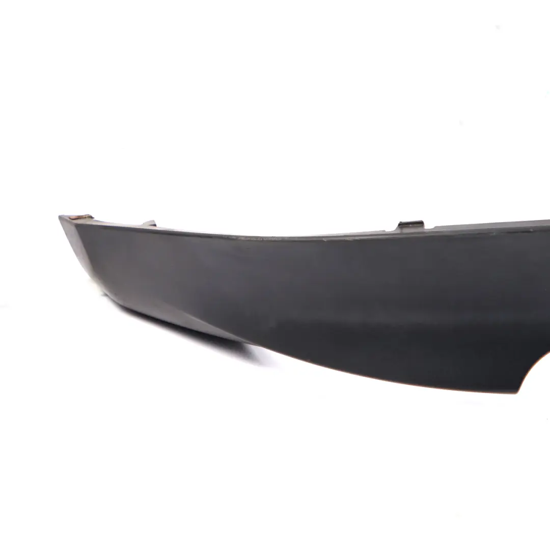 BMW 1 Series E87 Bumper Rear Lower Diffuser Trim Panel Cover Black 7058508