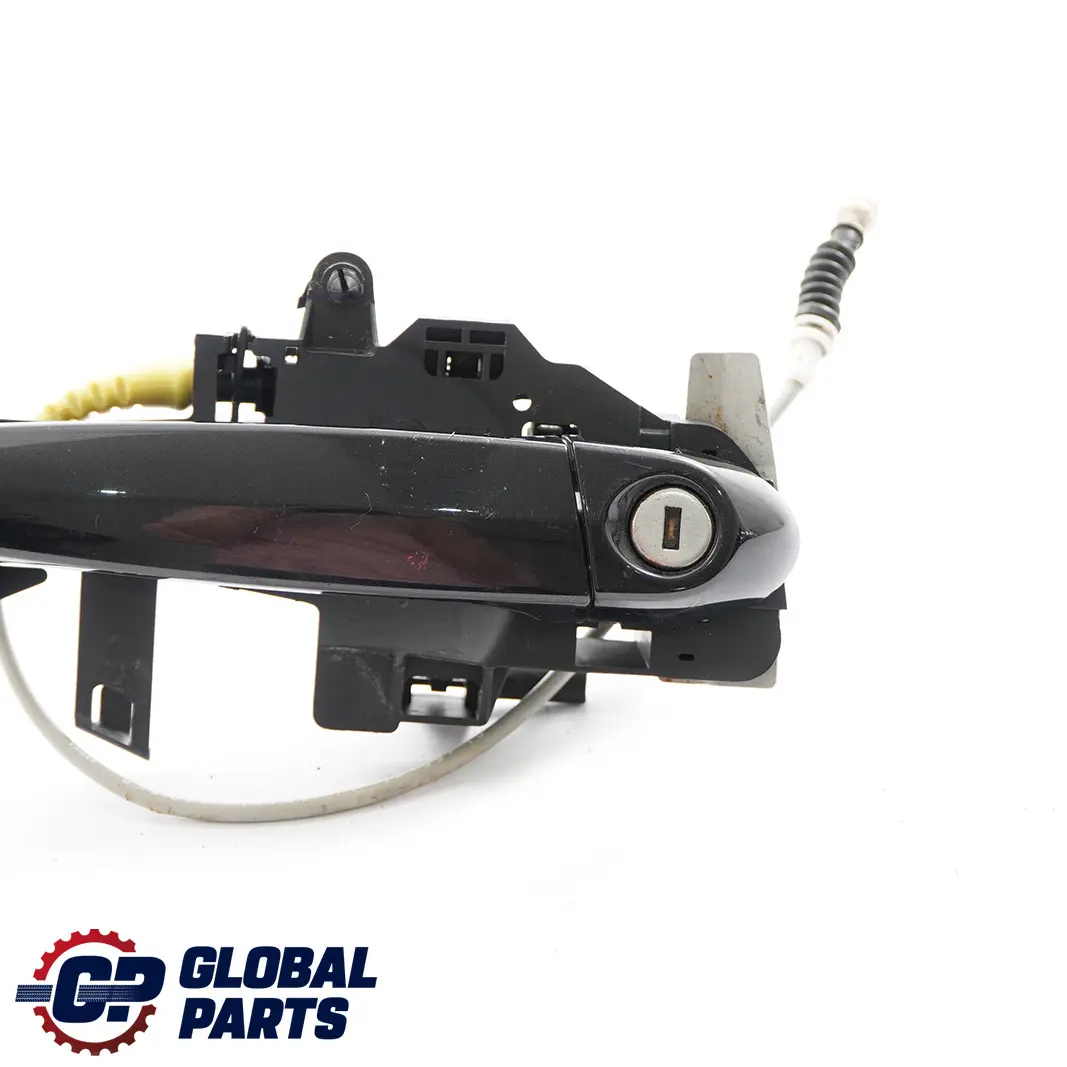 BMW 1 Series E81 E87 LCI Complete Front Right Grab Handle O/S Black Sapphire