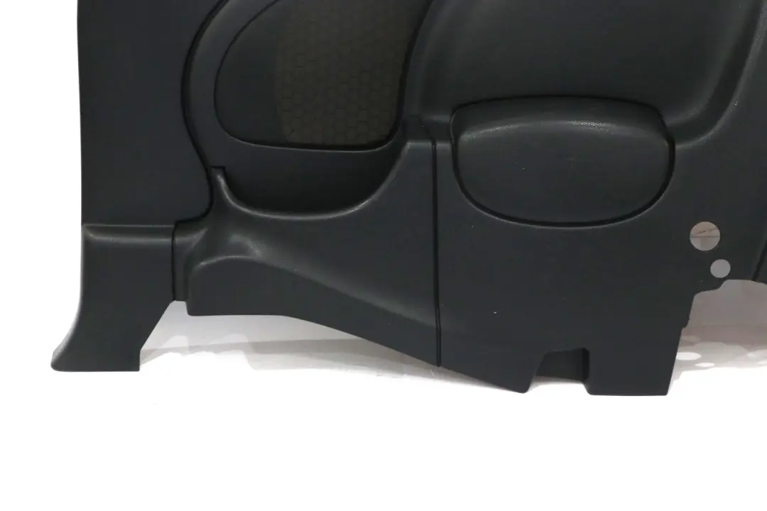 Mini Cooper R50 R53 Trasero Derecho O / Lateral Trim Panel Lateral Panther Negro