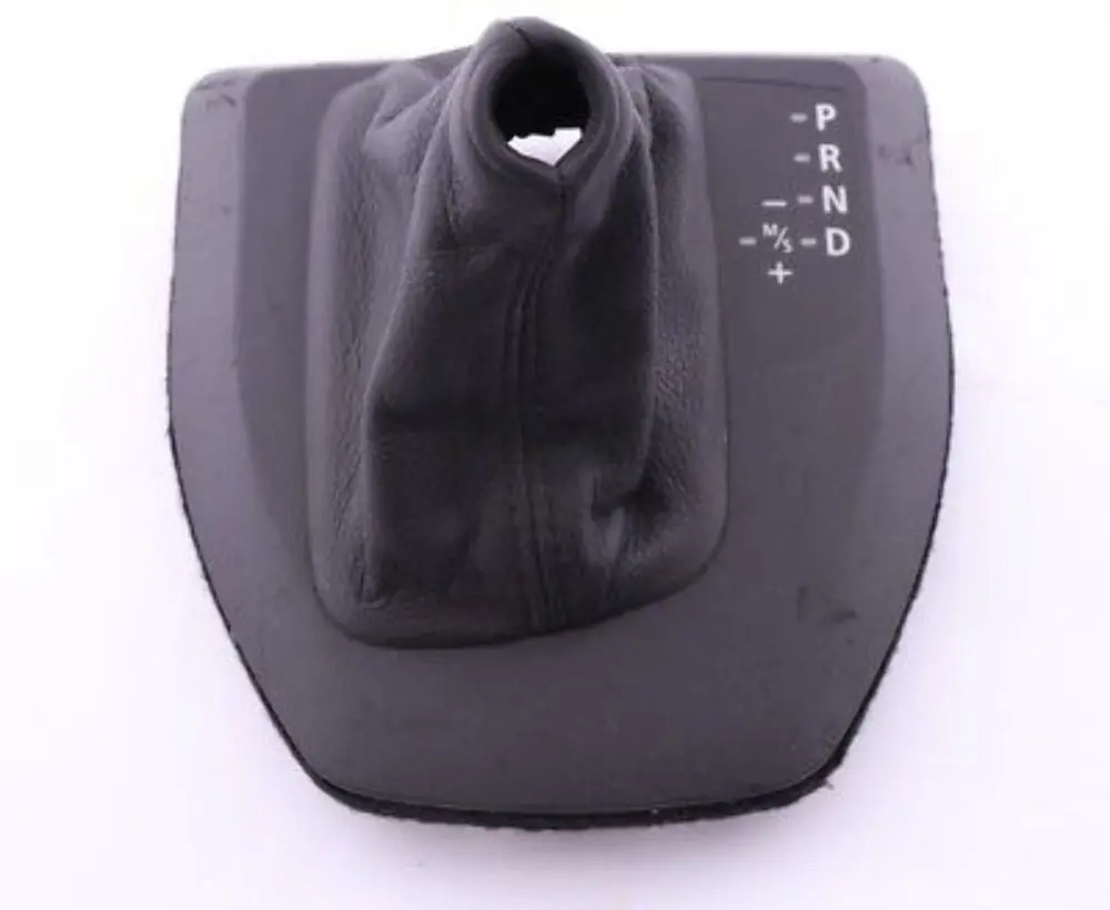 BMW 5 SERIES E60 E61 LCI Cover Selecting Gear Lever Leather 7059896