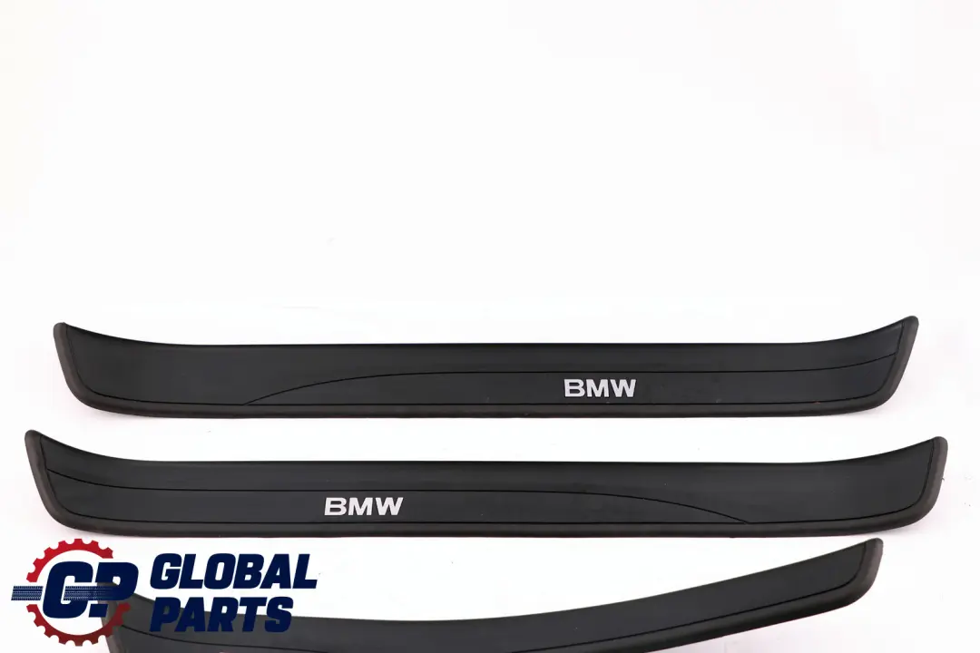 BMW E90 E91 LCI Juego Entrada Puerta Tapa Embellecedor Alfizar Tira Negro