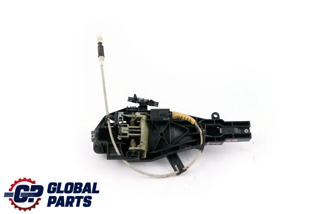 BMW E90 E91 LCI Asidero trasero derecho completo Carbonschwarz