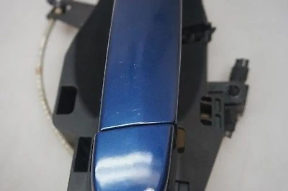 BMW 3 Series E90 E91 Complete Grab Handle Right Door Rear O/S Mysticblau Blue