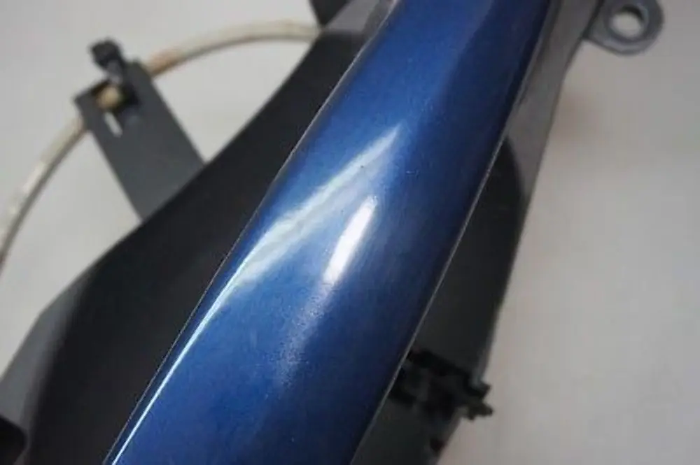 BMW 3 Series E90 E91 Complete Grab Handle Right Door Rear O/S Mysticblau Blue