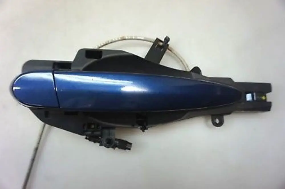 BMW 3 Series E90 E91 Complete Grab Handle Right Door Rear O/S Mysticblau Blue