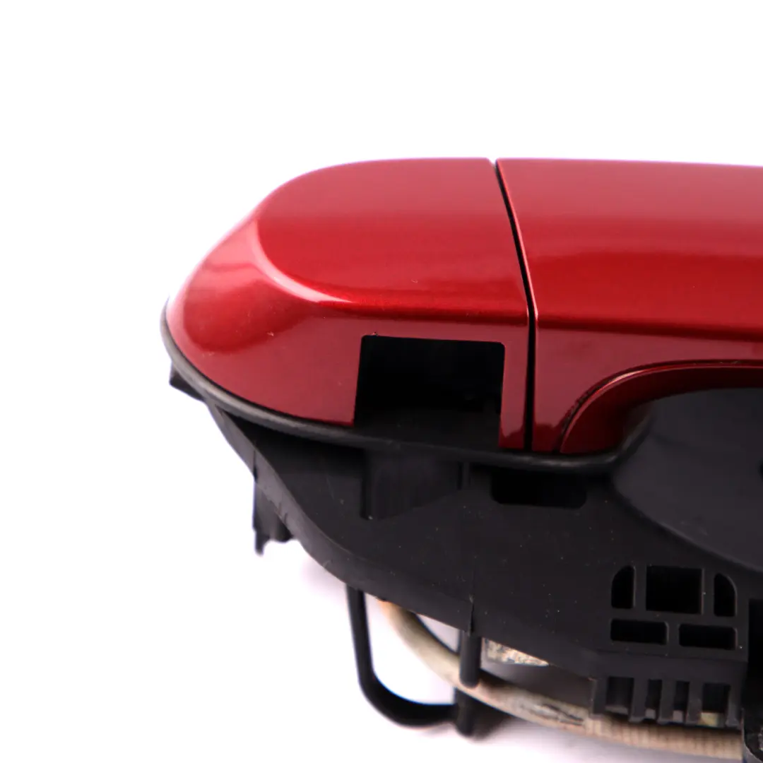 BMW 3 E90 E91 Complete Rear Right Grab Handle O/S Vermillion Red Metallic A82