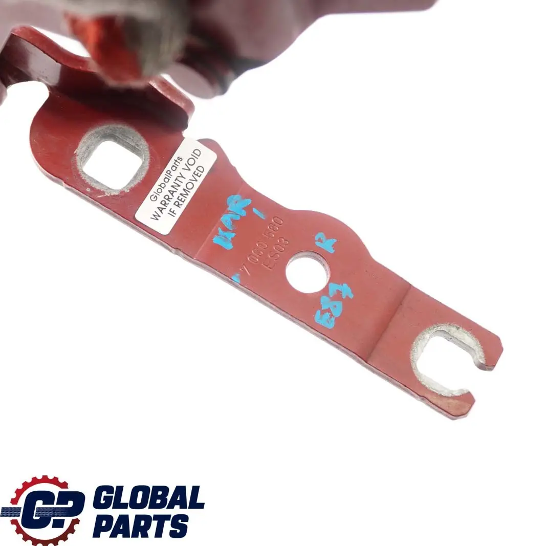 BMW E81 E87 Derecho Motor Capo Bisagra Capo Karmesinrot Rojo A61 7060560