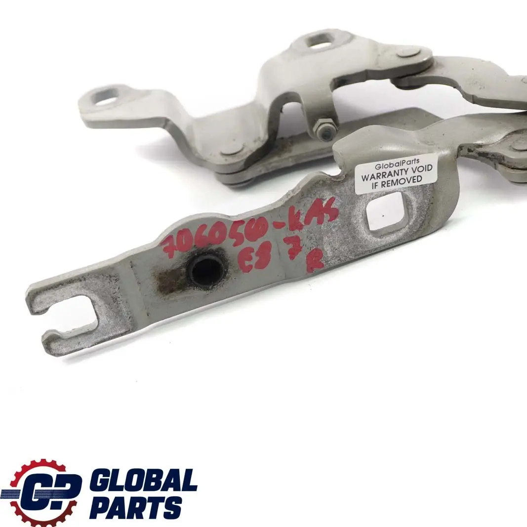 BMW E81 E87 Derecho Motor Capo Bisagra Capo Kaschmirsilber Plata 7060560