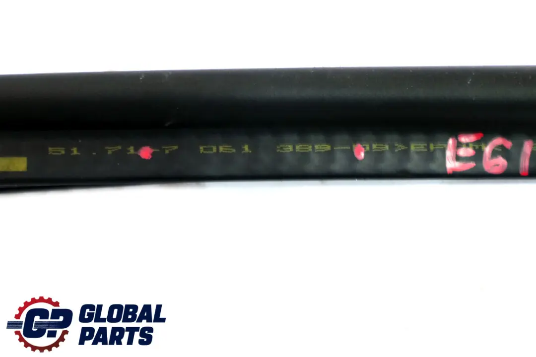 BMW 5 Series E61 Trunk Lid Seal Edge Protection Weatherstrip Rubber 7061389