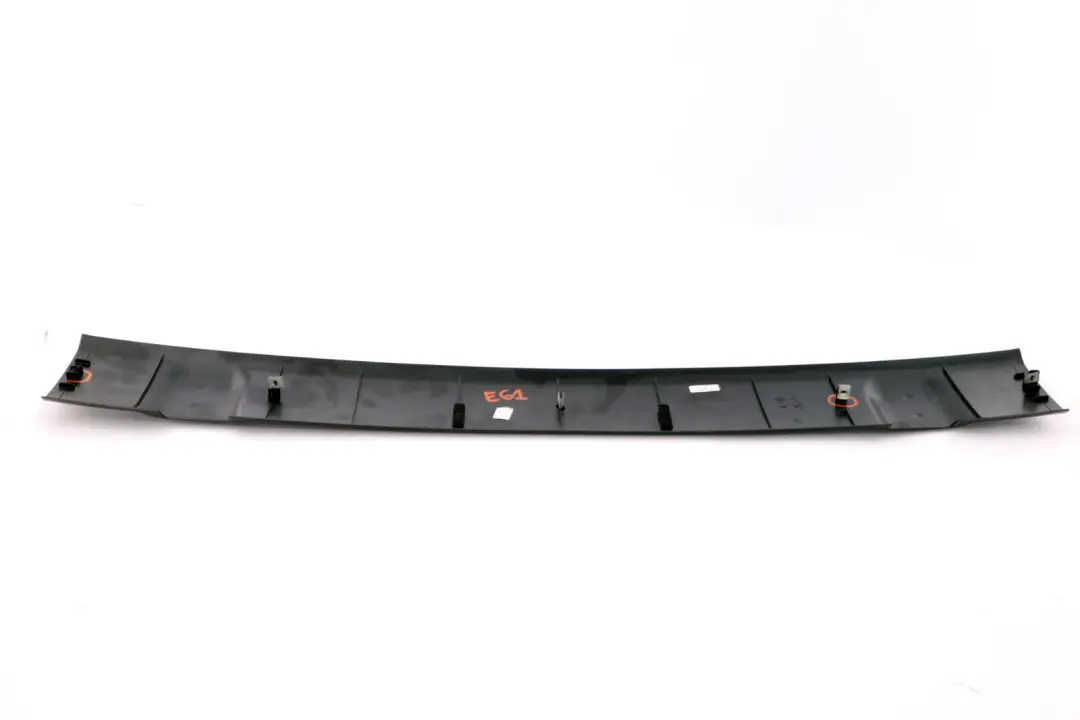 BMW 5 Series E61 LCI Exterior Upper Trunk Lid Trim Panel Black 7061400