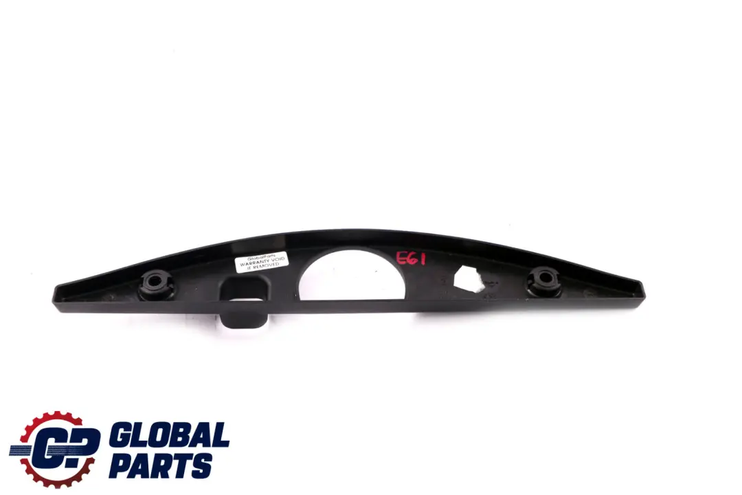 BMW 5 Series E61 E61N LCI Upper Wiper Linkage Cover Schwarz Black 7061423