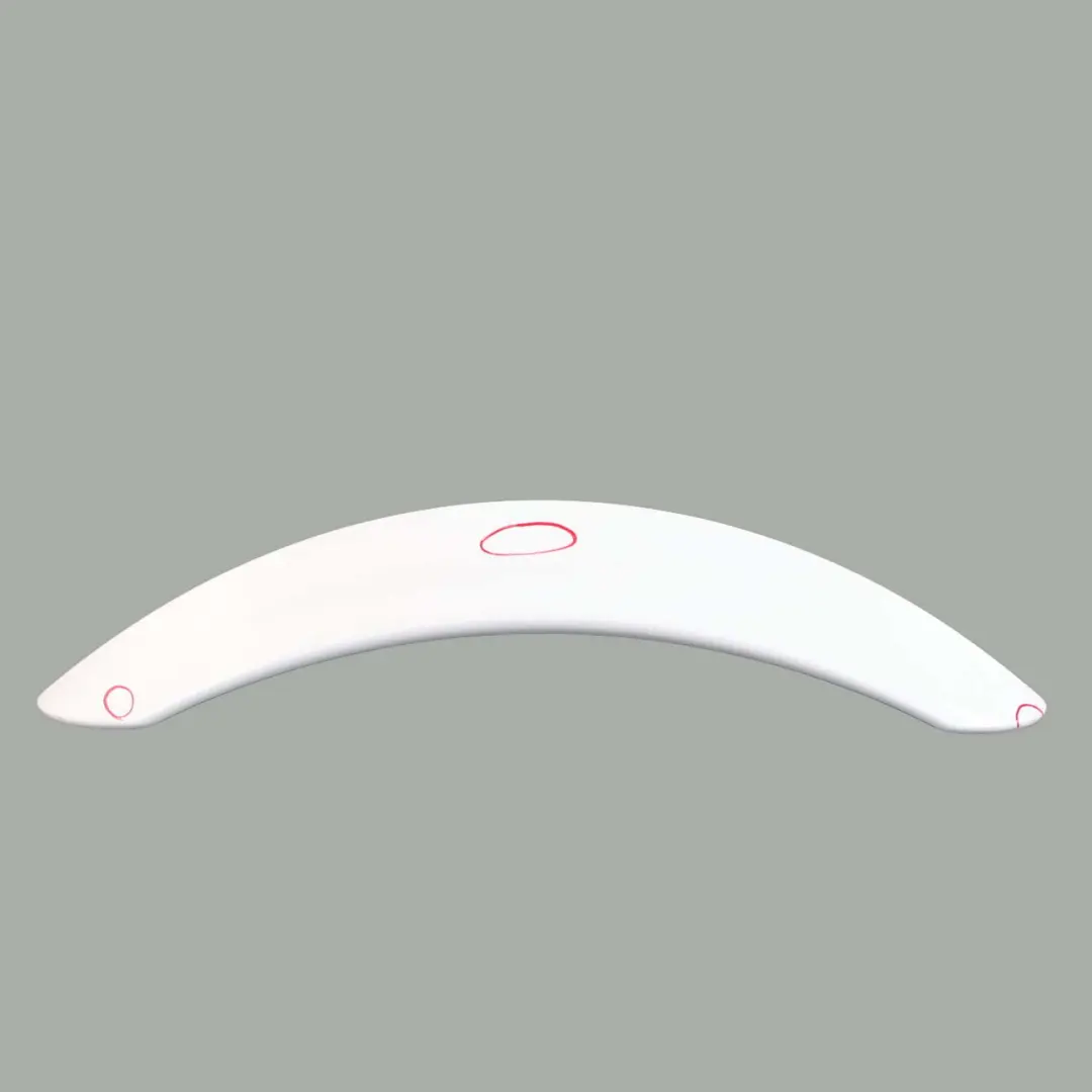 Mini R53 Trasero Embellecedor Portón Trasero Spoiler Blanco 7061608