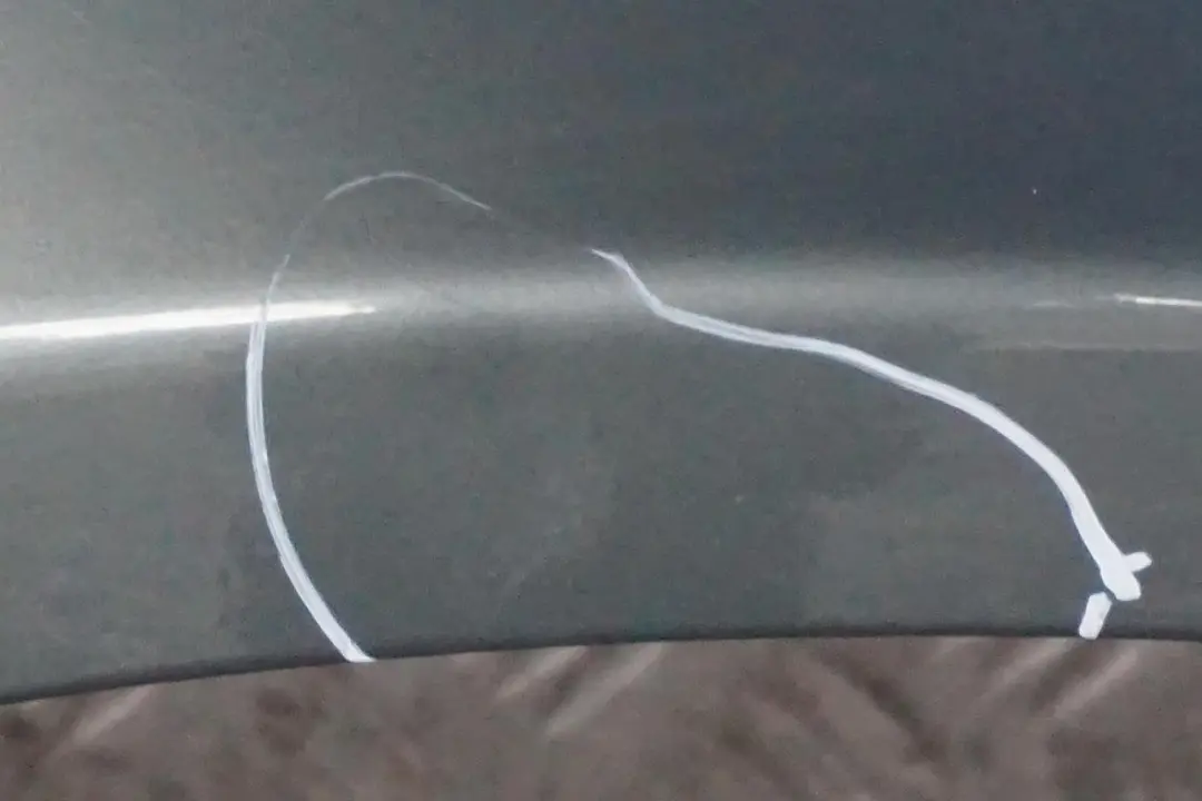 Błotnik prawy przód przedni Titangrau BMW E65 - SKU 7061662-TGR - Numer Części 7061662