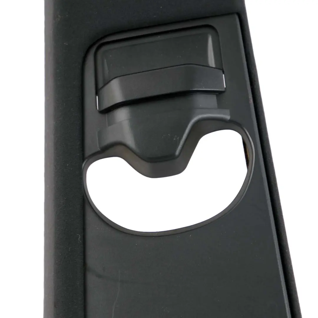 BMW 3 E46 Coupe Cover Column A Upper Left N/S Trim ITS Black 7065365