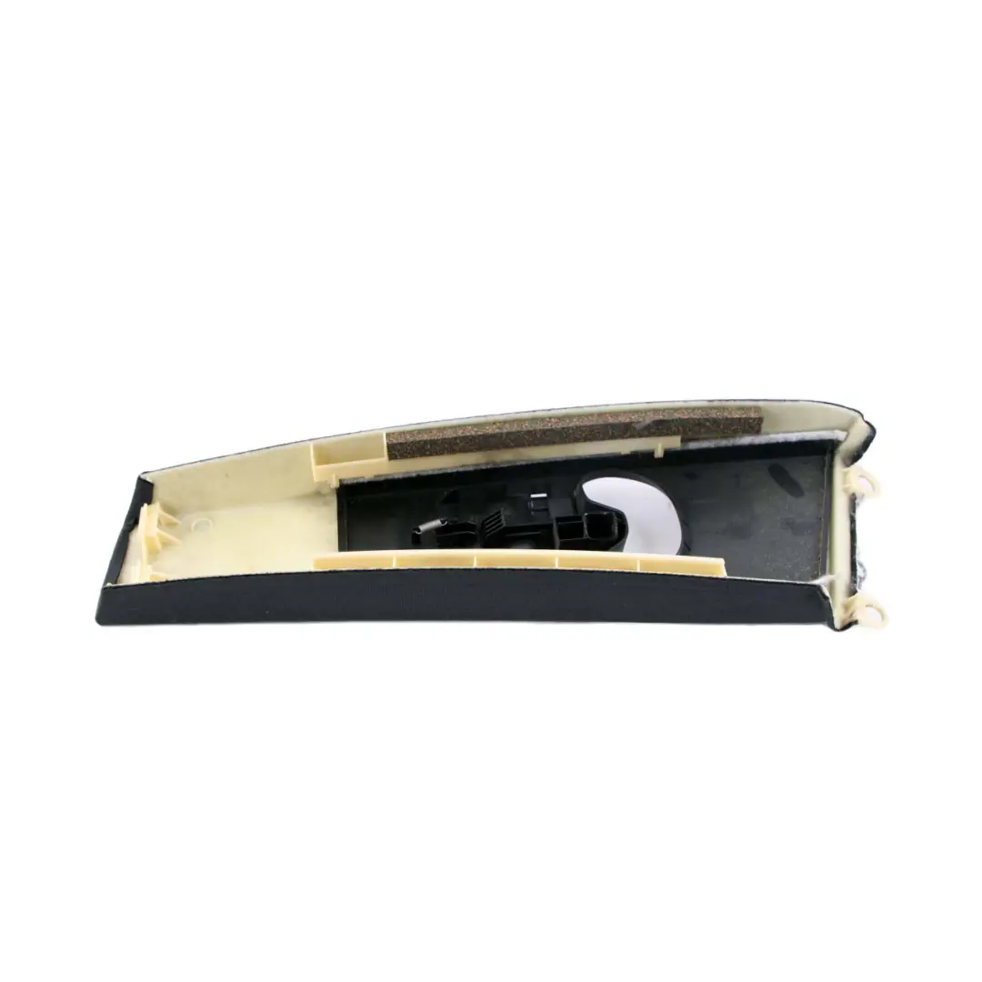 BMW 3 E46 Coupe Cover Column A Upper Right O/S Trim ITS Black 7065366