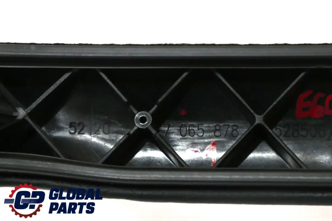 BMW 5 Series E60 Cover Strip Seat Bench Rear Kit Isofix Black 7065882