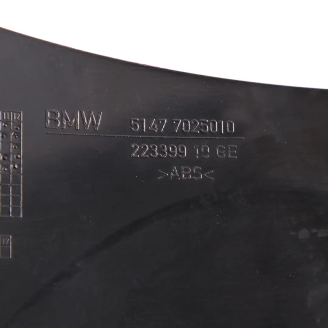 Cover Trim Entrance BMW E60 E61 LCI 2 Strip Inner Rear Right O/S 7025010