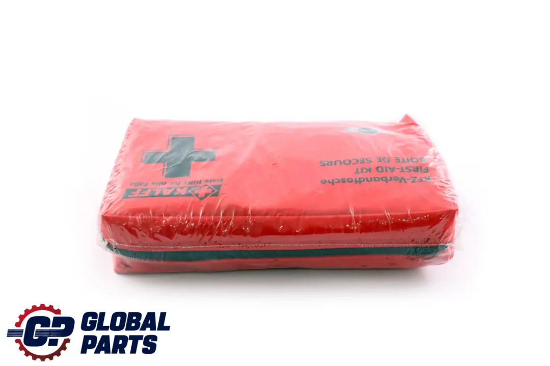 BMW Universal First Aid Emergency Medical Kit Pouch Red 7066648