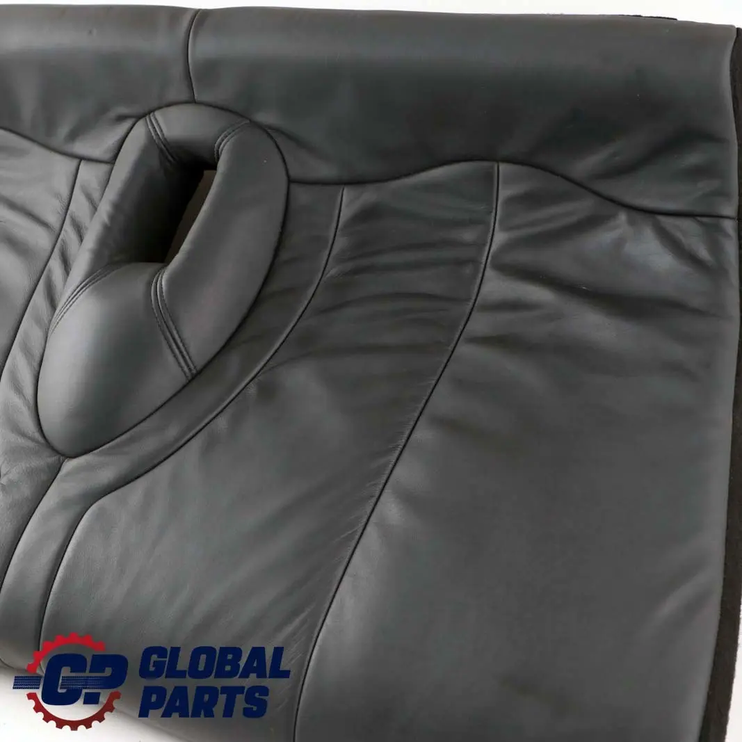 BMW Mini Cooper S R53 Rear Seat Back Bench Couch Base Leather Panther Black