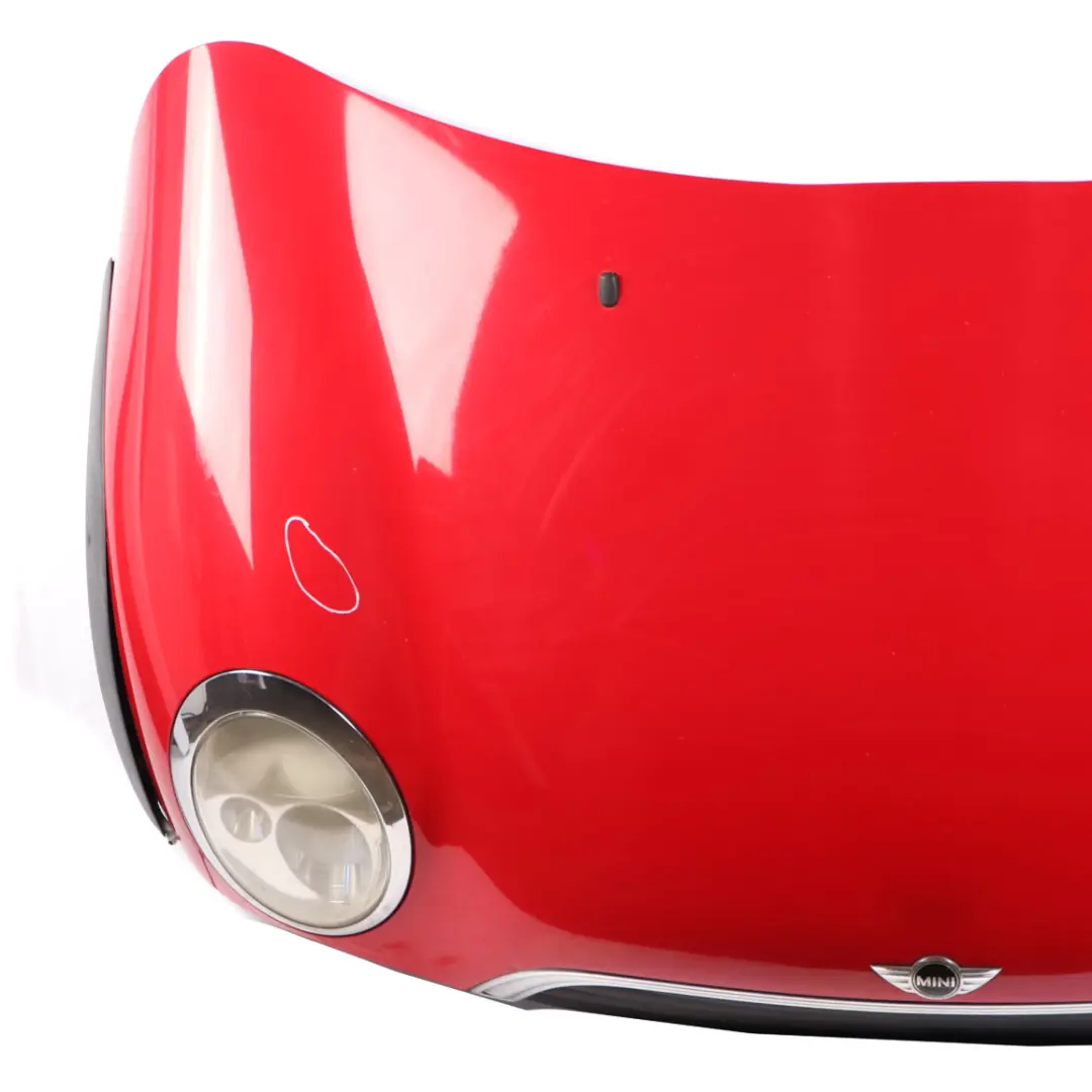 Mini R50 R52 Complete Front Hood Bonnet Engine Cover Panel Chili Red - 851