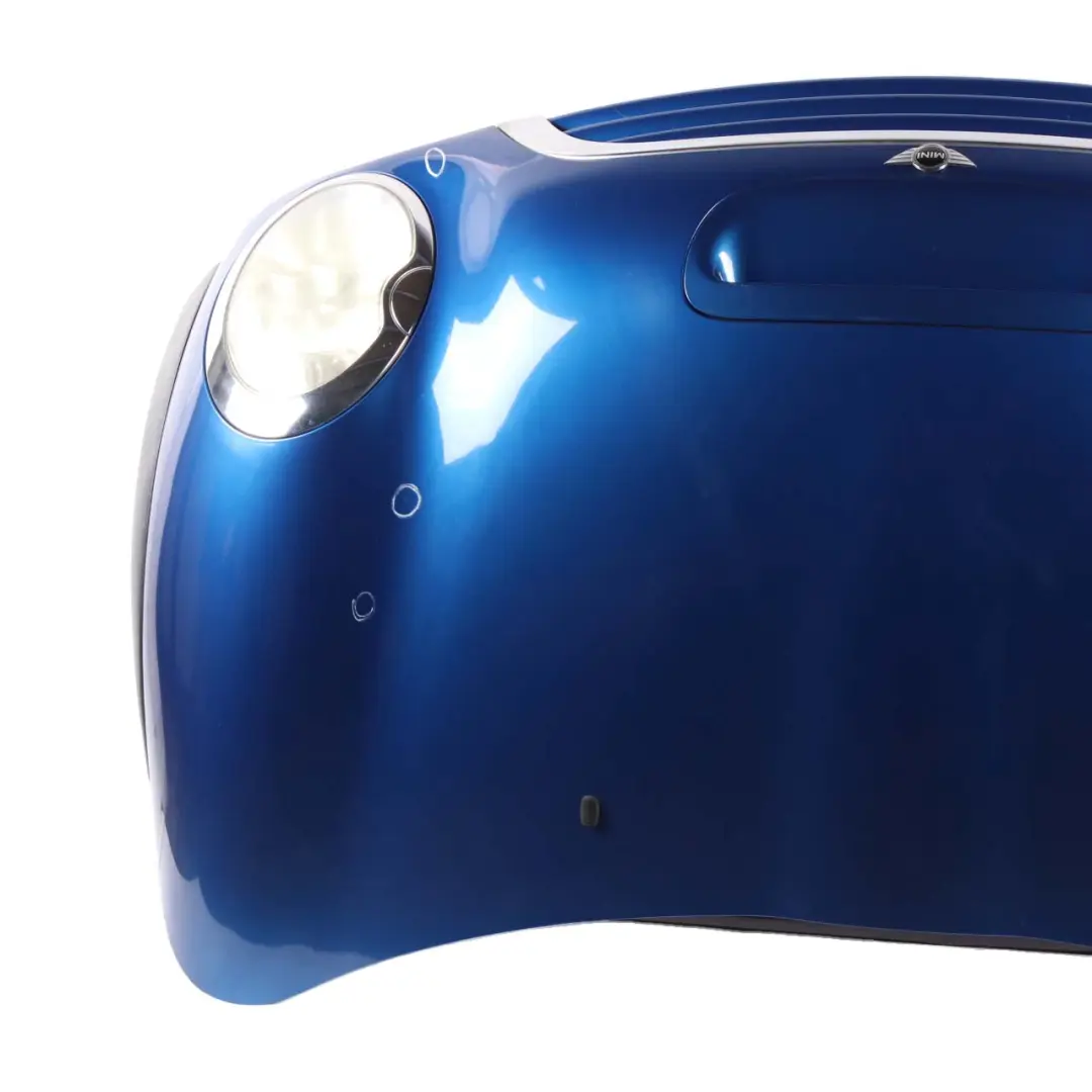 Front Hood Mini R52 R53 Cooper S Complete Bonnet Panel Hyper Blue - A28