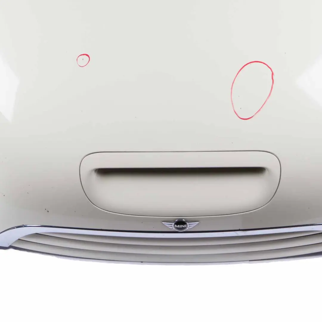 Front Hood Mini R52 R53 Cooper S Complete Bonnet Panel Pepper White - 850