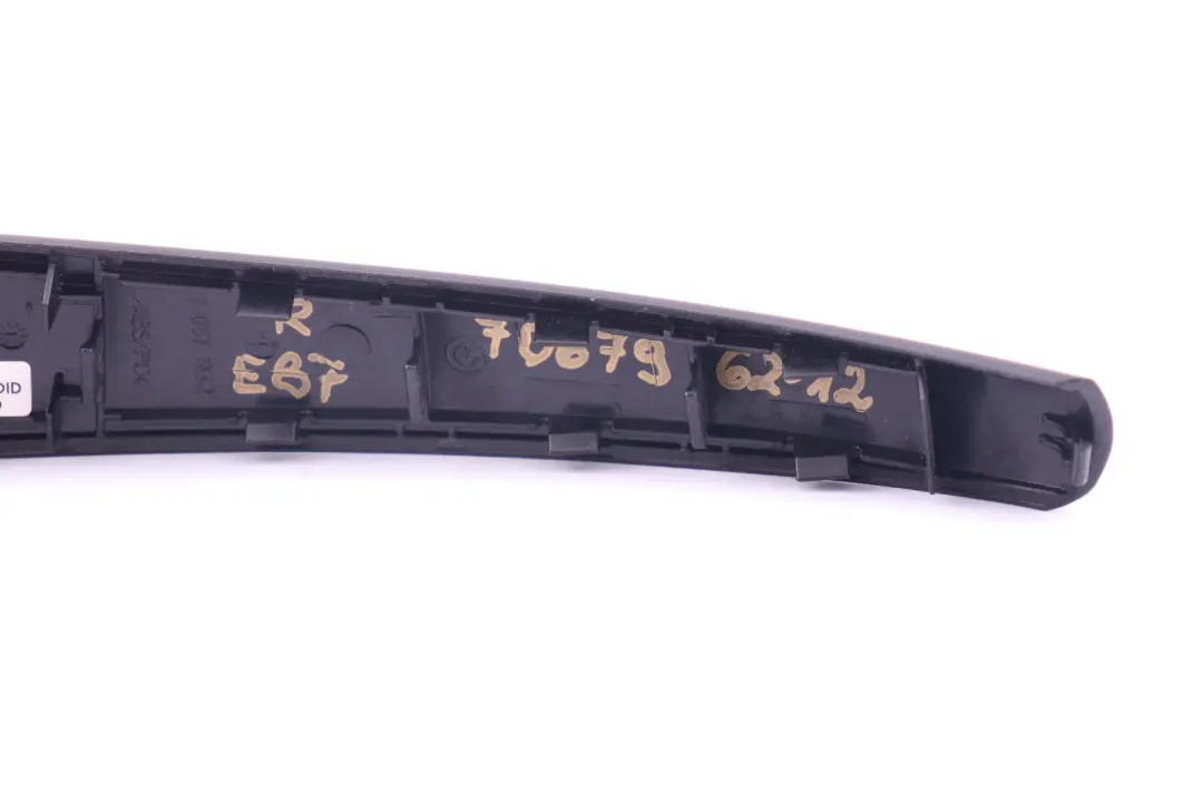 BMW 1 Series 12 E87 Trim Inner Door Handle Gomera Black Right O/S 7067962