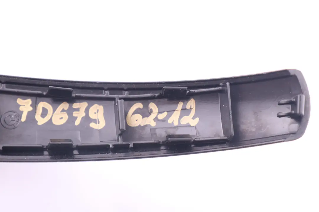 BMW 1 Series 12 E87 Trim Inner Door Handle Gomera Black Right O/S 7067962