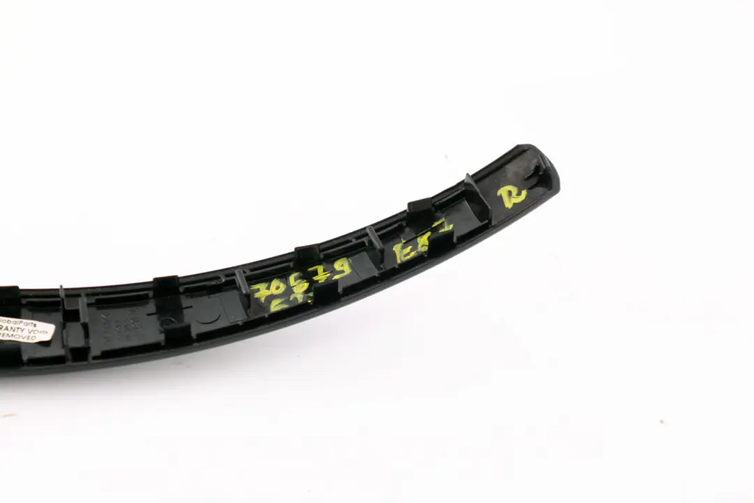 BMW 1 Series E87 Trim Inner Door Handle Gomera Black Right O/S 7067962