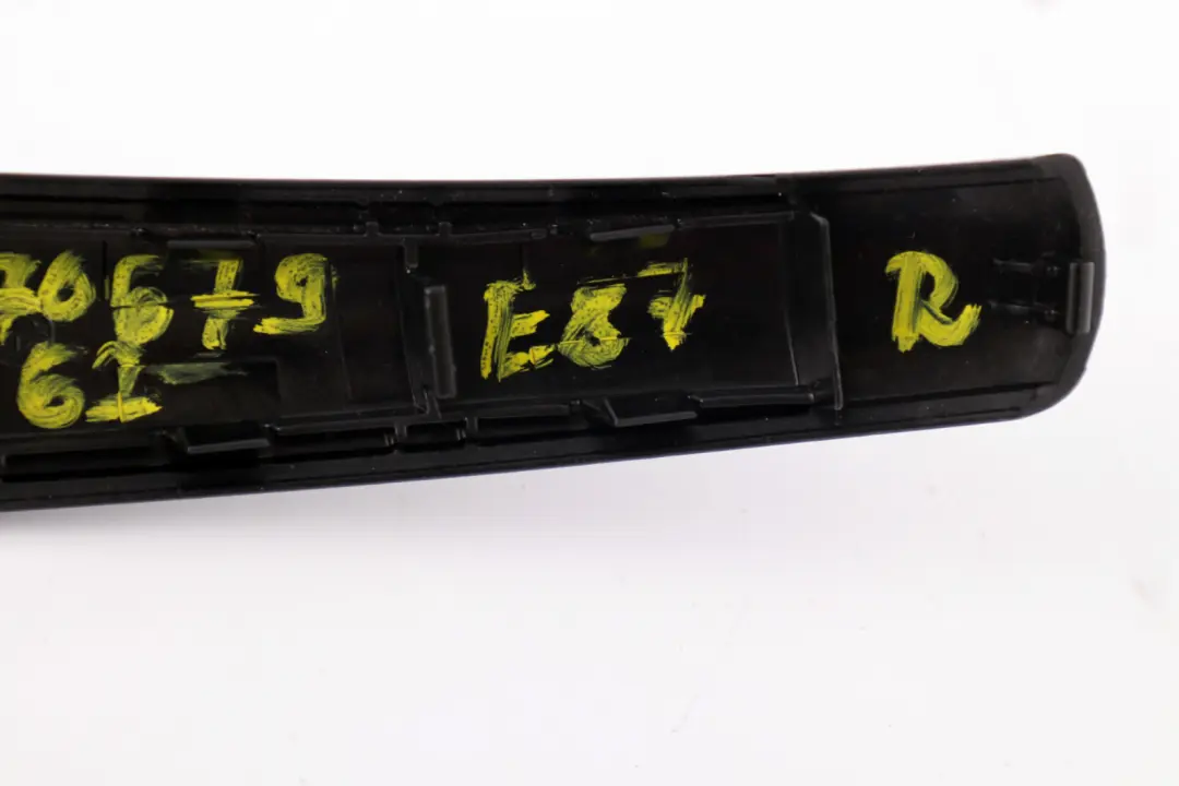 BMW 1 Series E87 Trim Inner Door Handle Gomera Black Right O/S 7067962