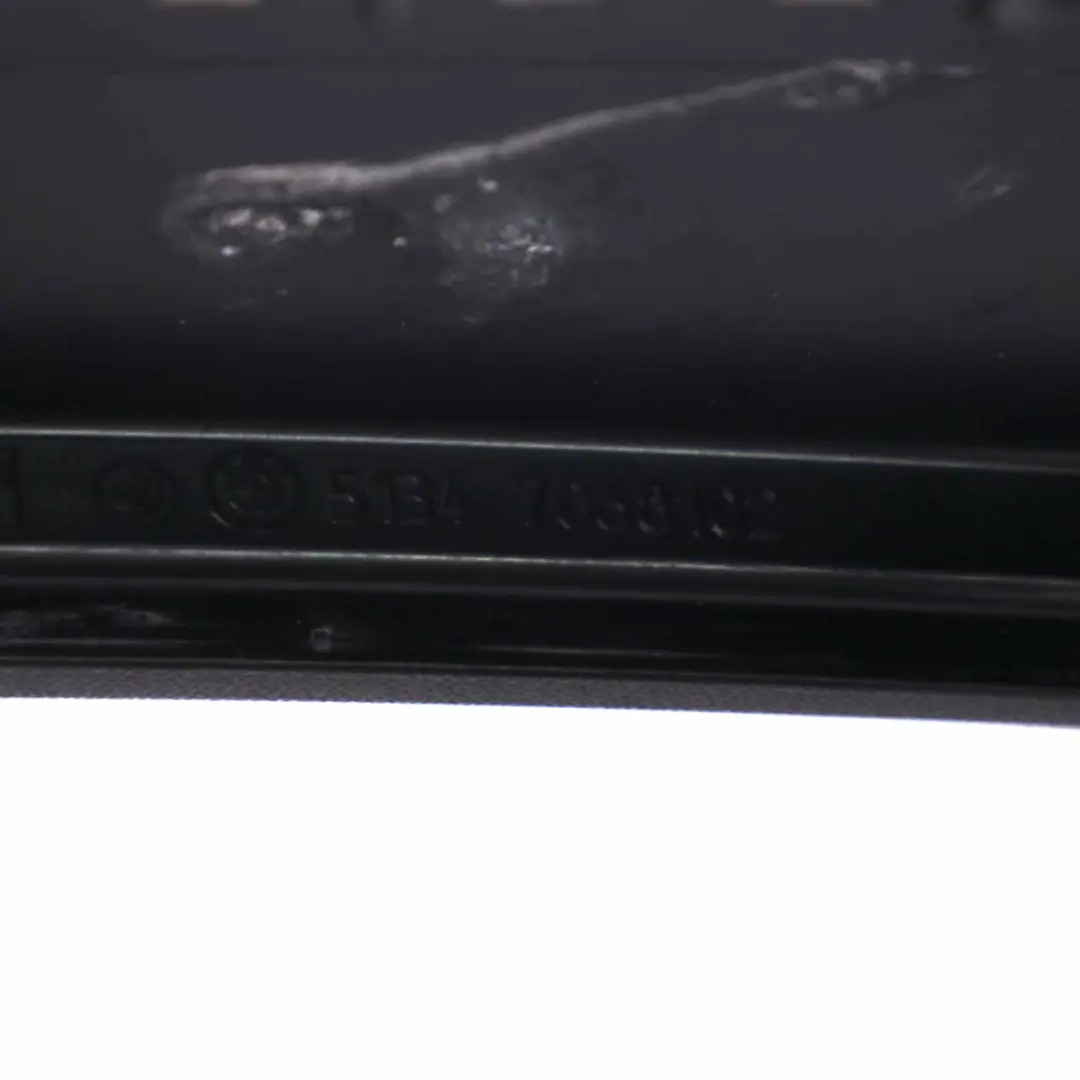 BMW E87 Cover Column B-Pillar Door Rear Right O/S Black Trim Strip 7068102