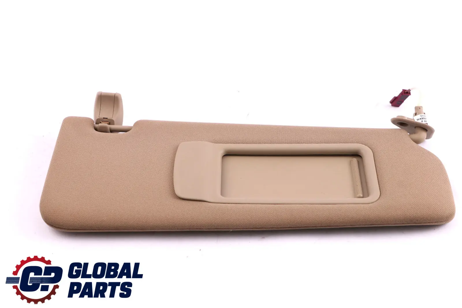 BMW 5 Series 2 E60 E61 Right O/S Illuminated Sun Visor Mirror Beige 7069754