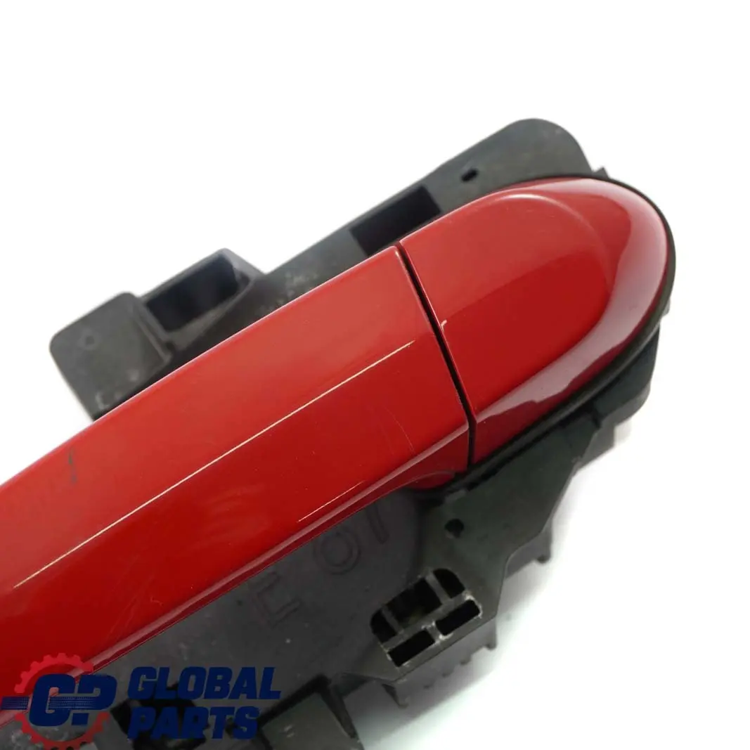 BMW 1 Series 1 E87 Complete Rear Left Grab Handle N/S Karmesinrot Crimson Red